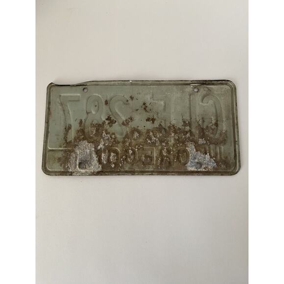Vintage Oregon Auto License Plate Tag Garage Man Cave Wall Decor GLE 287 - Picture 2 of 2